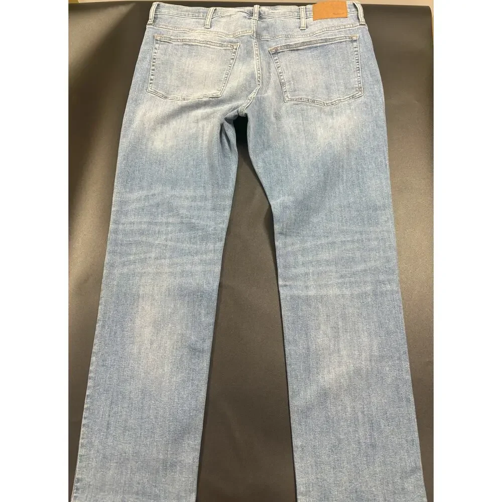 Madewell NWT Men's Athletic Slim Jeans COOLMAX Denim Homeway Wash‎ Size 40x32